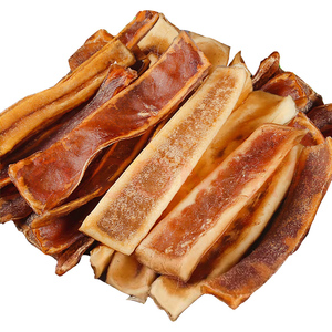 थोक ओएम प्राकृतिक कुत्ता याक त्वचा पालतू पालतू जानवर का इलाज करता है, गोमांस सिर की त्वचा पोषण कुत्ते का इलाज करता है - Product Image 1