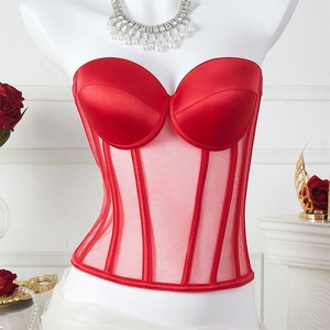 Corsetto Trasparente 3D Sexy con Lacci Regolabili per Abiti da Sera e da Sposa - Product Image 4