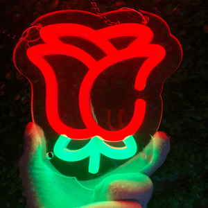 Luces LED de neón y letreros de neón con diseño personalizado gratuito. Letreros de neón LED personalizados disponibles para uso comercial, fiestas de cumpleaños y el hogar. - Product Image 4