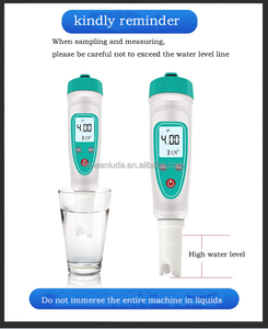 Stylo testeur de qualité de l'eau numérique 7-<span class=keywords><strong>en</strong></span>-1 usage industriel moniteur de <span class=keywords><strong>PH</strong></span>/TDS/EC/ORP/SG/salinité - Product Image 6