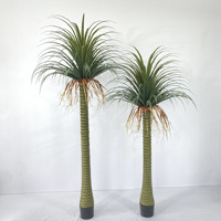 Tanaman Anggrek Plastik Gaya Nordik ZhiXia Dracaena Buatan, Pot Bunga Dekoratif Tahan Lama 80cm, Tanaman Indoor/Outdoor