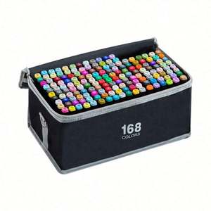 OEM Superior Flycoolor Generación 2 (FC-101) - Juego de 160 Rotuladores Artísticos a Base de Alcohol, No Tóxicos, para Niños y Adultos - Product Image 1