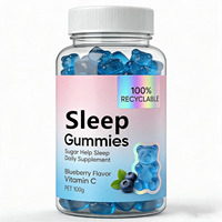 Bonbons gélifiés sans sucre à l'ashwagandha pour soutenir l'immunité et favoriser un meilleur sommeil, avec des glucides pour une meilleure nuit de sommeil