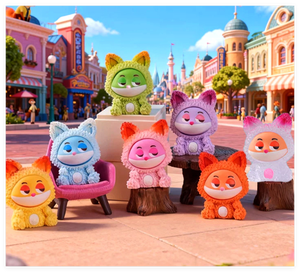 Decorazione per Casa delle Bambole Foresta Zootopia, Figurine 3D di Volpe in Resina Dipinte a Mano, Giocattoli in Miniatura per Bambini, Decorazioni per Torte - Product Image 1