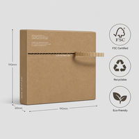 Caja de producto personalizada impresa para distribuidores comerciales, compradores comerciales y programas de compras repetidas.