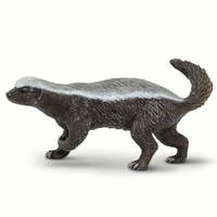 Personnalisable 3D Résine Miniature Animal Figurine Jouet Ensemble Décoration Hyène Animal Figurines Écureuil Statue Loup Sculpture