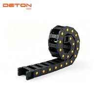 Chaîne de guidage de câbles en nylon DETON, porte-câbles, ligne de traction 35 100 pour routeur CNC, machine de découpe laser