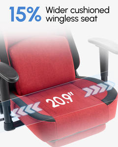 Chaise de <span class=keywords><strong>jeu</strong></span> de course pour <span class=keywords><strong>PC</strong></span>, chaise de <span class=keywords><strong>jeu</strong></span> d'esport, chaise de <span class=keywords><strong>jeu</strong></span> de course avec repose-pieds, réglable en hauteur, rouge, vente en gros, OEM ODM - Product Image 5