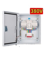 Armoire de distribution et de commande pour commutateur de transfert automatique (CTA) de lutte contre l'incendie, double alimentation, triphasé quatre fils, GCQ2-634P 4P 63A/100A