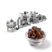 Ligne de production automatique de bonbons durs ou mous, ensemble complet de machines de formage de bonbons pour usine de confiserie
