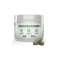 Capsules de Sulforaphane OEM avec graines de brocoli, haute puissance, complément alimentaire végétalien pour la santé immunitaire et cellulaire des adultes