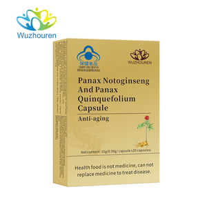 Oem ODM Panax notoginseng và Panax quinquefolium viên nang trì hoãn lão hóa cho TRUNG NIÊN - Product Image 2