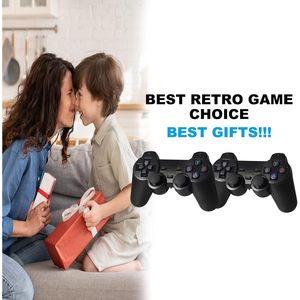 Consola de Videojuegos Retro con 20000 <span class=keywords><strong>Juegos</strong></span> Clásicos y 9 Emuladores, Doble Conexión Plug and Play con Salida HDMI 4K, FC de Plástico para TV - Product Image 3