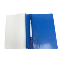 Dossier de Document En Plastique Pp Clip Étanche Oem Logo Personnalisé Article Emballé Bureau Papeterie Dossier de Documents