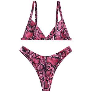 ชุดบิกินี่ไมโครเซ็กซี่ลายหนังงูแบบสามเหลี่ยมสุดหรูสั่งทำขายส่งจากบราซิล OEM - Product Image 5