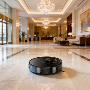 หุ่นยนต์ดูดฝุ่นอัจฉริยะ LDS Navigation Rechargeable V2L-SH กำลังดูด 3500Pa สำหรับใช้ในบ้าน - Product Image 1