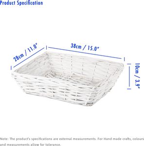 <span class=keywords><strong>Panier</strong></span> en osier Yulin Jiafu pour paniers-cadeaux, kit pour créer votre propre <span class=keywords><strong>panier</strong></span>-<span class=keywords><strong>cadeau</strong></span>, anniversaire, baptême, nouveau-né, mariage, Noël - Product Image 5