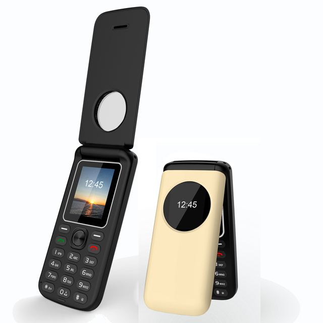 OEM Flip Phone GSM 1.77'' Display Dual Sim Flip Feature Phone Mobile Phone
