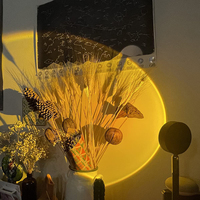 Projecteur Lampe Coucher de Soleil Personnalisable OEM/ODM Lumière d'Ambiance LED Veilleuse pour Décoration Murale Fond Photo