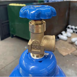 วาล์วถังแก๊สอุตสาหกรรม QF-6A ชุบโครเมียม ทองแดง วาล์วลดแรงดันออกซิเจนสำหรับถังเหล็ก รุ่นส่งออก - Product Image 3