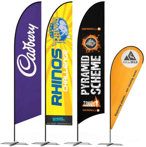 ธง <span class=keywords><strong>WindBlade</strong></span> ขนาด 8 ฟุต 10 ฟุต 12 ฟุต 14 ฟุต 15 ฟุต 18 ฟุต เสาไฟเบอร์กลาส ขายส่งธงและป้าย - Product Image 1