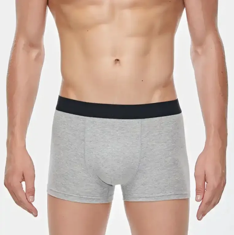 Caleçon classique en coton personnalisé Confortable Basics Slip pour homme Vente en gros de sous-vêtements pour homme