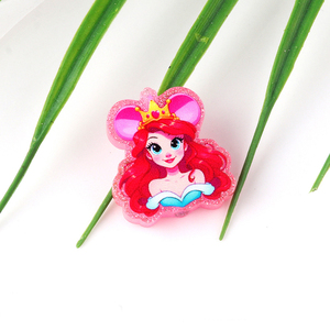Nieuwe stijl cartoon dierenfiguurtjes acryl focal beads dubbelzijdig bedrukte bedels voor pen maken - Product Image 2
