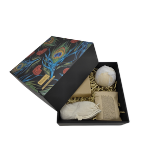 Boîtes en papier de carton d'impression CMJN revêtues d'une feuille UV rigide de 2mm d'épaisseur biodégradable écologique avec beau logo personnalisé - Product Image 4