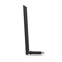 Adaptateur USB sans fil externe Wi-Fi 6 Tenda U11 Pro AX900 avec une vitesse de 886 Mbps pour ordinateur portable et ordinateur de bureau - En stock