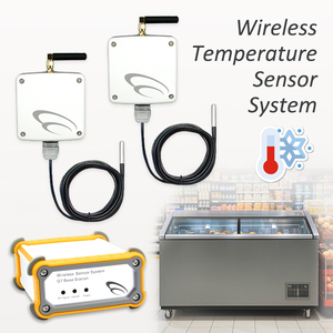 <b>Wireless</b> <b>Temperature</b> <b>Sensor</b> Industrial Real Time <b>Temperature</b> Recorder 2 Sets <b>Temperature</b> <b>Wireless</b> <b>Sensor</b> - Product Image 1