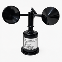 Sensor Kecepatan Angin Tiga Cangkir BGT-FS1 RS485 Modbus 4-20mA 0-5V Anemometer untuk Stasiun Cuaca