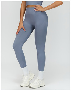 Leggings da Yoga a Vita Alta per Donna Under Lulu, con Effetto Push-Up, Fascia in Vita a Costine, Controllo Pancia, per Corsa e Palestra - Product Image 4