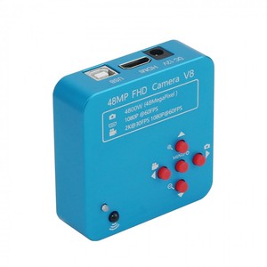 Cámara Industrial de microscopio para reparación de teléfonos móviles, cámara de 48MP FHD V8 60FPS - Product Image 1