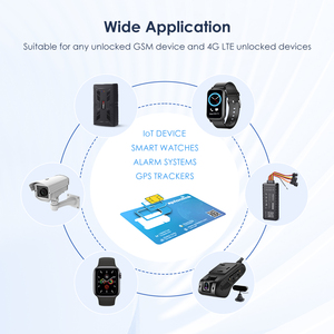 Dispositivo de Rastreo <span class=keywords><strong>GPS</strong></span> con Tarjetas de Datos de 30MB, Tarjeta SIM para América del Norte, Roaming Internacional, Tarjeta SIM IoT M2M para Rastreador 2G 3G 4G GPRS - Product Image 4