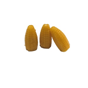 Caramelos de Maíz Halal al Por Mayor, Sabor Dulce a Maíz Dorado, Caramelos de Goma Suaves con Forma de Maíz, Caramelos de Gelatina de Maíz de Buena Calidad - Product Image 3