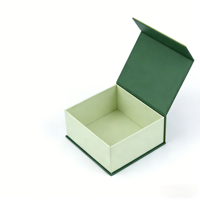 Boîte cadeau en carton écologique avec logo personnalisé pour l'emballage de thé de qualité supérieure, design en carton pliable, forme oblongue, couleur personnalisée, UV