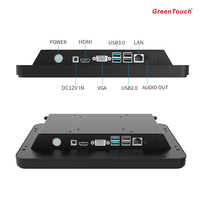 Monitor táctil todo en uno GreenTouch de 10,1 pulgadas, solución compacta de alto rendimiento para aplicaciones versátiles