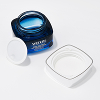 Bouteille cosmétique en verre de luxe 120ml carrée pour eau 100ml pour lait 40ml pour Essence 50G pour crème 20g pour sérum 40ml