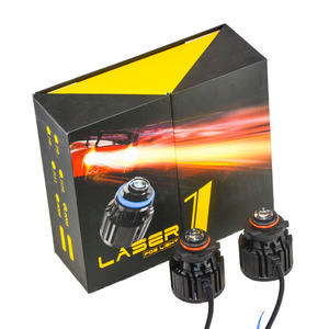 Projecteur LED pour moto ADT H7 H8 H9 H11, projecteur laser HB3 HB4, phares de voiture, phares antibrouillard tout-terrain - Product Image 5