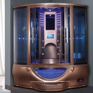 Sauna à vapeur moderne et bon marché avec <span class=keywords><strong>douche</strong></span> et <span class=keywords><strong>baignoire</strong></span> en verre avec massage - Product Image 4