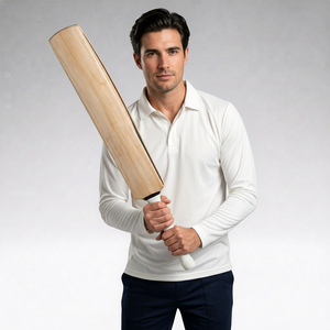 Batte de cricket classique en érable, légère (2,8 lb), épaisseur 13-16 mm, design ambidextre - Product Image 6