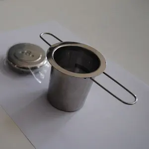 New Product Stainless Steel Wire Mesh Home Appliance Tea Filter With Foldable Handle