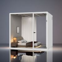 Cápsulas de Descanso para Hoteles, Habitaciones Insonorizadas, Cabinas Industriales para Conferencias, Zonas Silenciosas para Oficinas, Cabinas Móviles con Reducción de Ruido, Cabinas de Negociación
