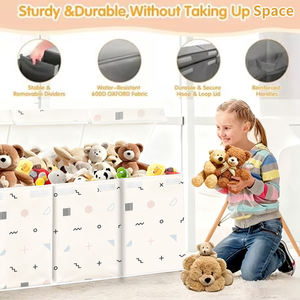 בד אחסון צעצוע מתקפל סל סל ילדים מארגן ארון בגדים ארון בגדים תיבת קוביית מתקפלת מגירת ארון בגדים אחסון ביתי - Product Image 3