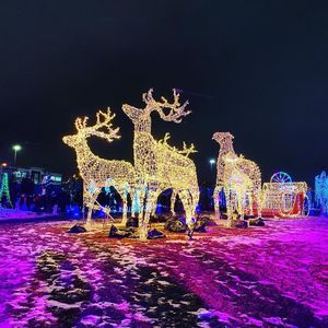 Sculpture de cerf lumineuse en acier inoxydable de grande taille, art abstrait de haute qualité pour parc, statue d'animal, décoration extérieure pour maison et jardin - Product Image 1