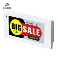 Bohang, tienda minorista, Estación Base de 2,9 pulgadas, etiquetas de precio digitales de tinta electrónica, pantalla de papel, etiqueta de estante electrónico NFC ESL