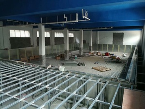 Trung quốc trên mặt đất tường thép không gỉ hồ bơi ngoài trời Cấu trúc khung thép hồ bơi Kit với ánh sáng - Product Image 3