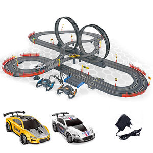 מכונית מרוץ חשמלית A49-10A לילדים בקנה מידה 1/43, מסלול מרוצים מיני לילדים, מתנה לילדים - Product Image 2