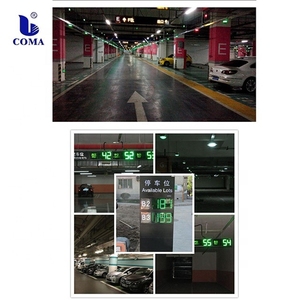 Ultrasonic Parking <b>Sensor</b> Guidance System with 50cm-420cm Range and RS485/LAN Communication for <b>Indoor</b> Basement Parking - Product Image 5