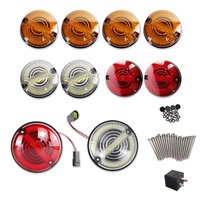 Nuevo Kit de Actualización LED de 10 Piezas, Luces Antiniebla, de Freno, Traseras y de Posición para Land Rover Defender 90 110, Intermitentes Delanteras y Traseras